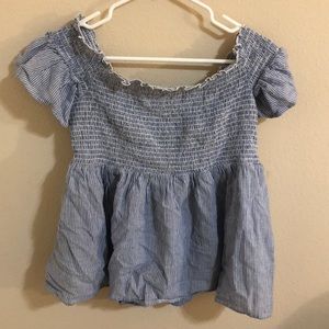 American Eagle off the shoulder top